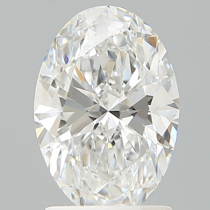 1.76 Carat Oval Shaped, Ideal Cut, D Color, VVS2 Clarity, IGI Certified Lab Grown Diamond