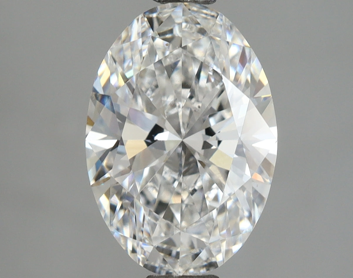 2.05 Carat Oval Shaped, Ideal Cut, D Color, VVS1 Clarity, IGI Certified Lab Grown Diamond