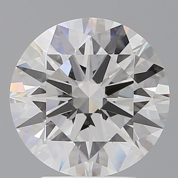 3.52 Carat Round Shaped, Ideal Cut, E Color, VVS2 Clarity, IGI Certified Lab Grown Diamond