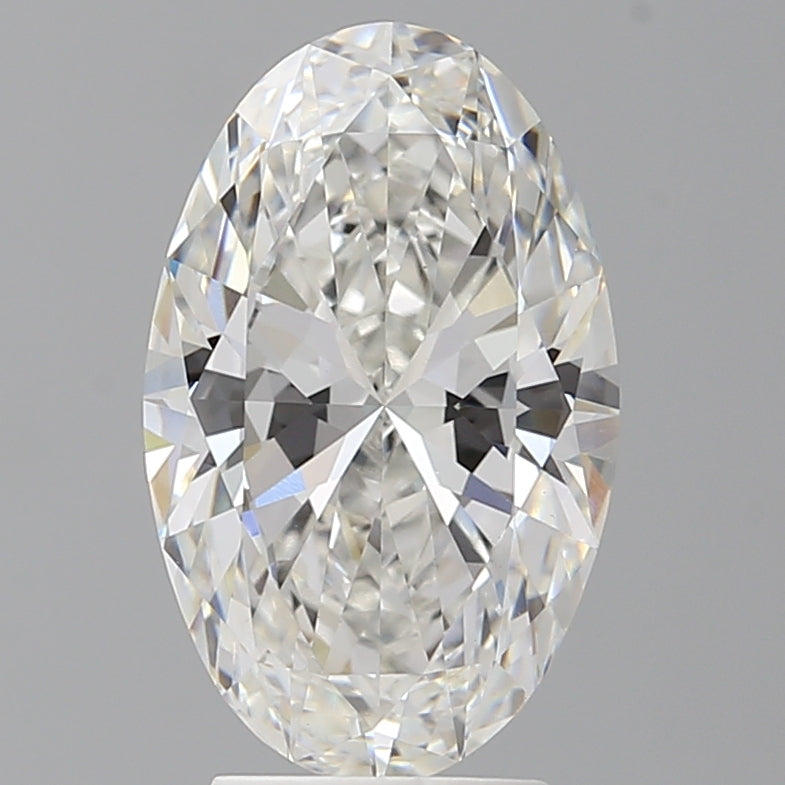 3.54 Carat Oval Shaped, Ideal Cut, F Color, VVS2 Clarity, IGI Certified Lab Grown Diamond