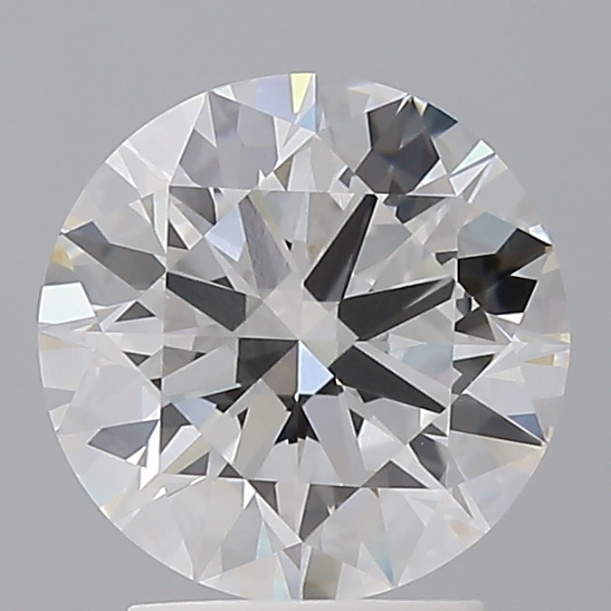 2.60 Carat Round Shaped, Ideal Cut, E Color, VVS2 Clarity, IGI Certified Lab Grown Diamond