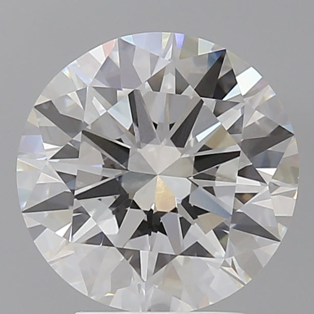3.50 Carat Round Shaped, Excellent Cut, F Color, VVS2 Clarity, IGI Certified Lab Grown Diamond