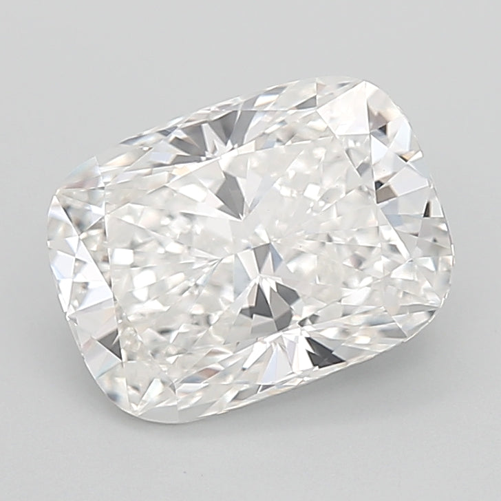 3.04 Carat Cushion Shaped, Ideal Cut, F Color, VVS2 Clarity, IGI Certified Lab Grown Diamond