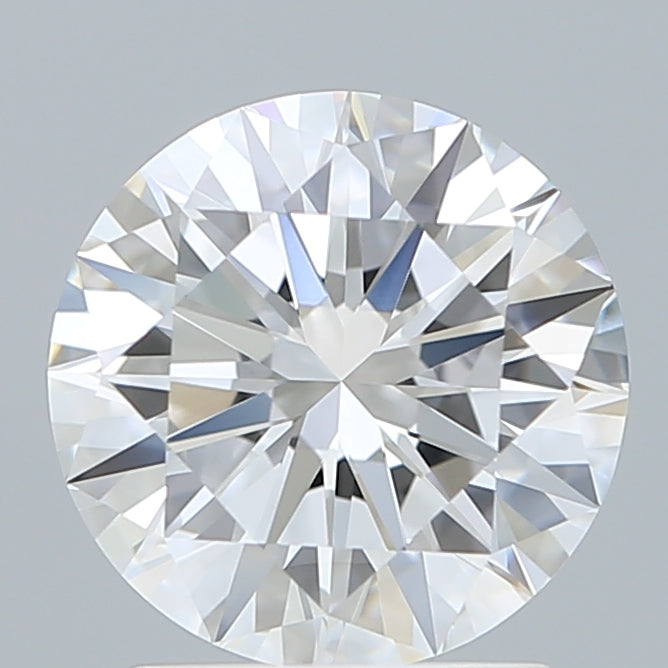 2.00 Carat Round Shaped, Excellent Cut, D Color, VVS2 Clarity, IGI Certified Lab Grown Diamond