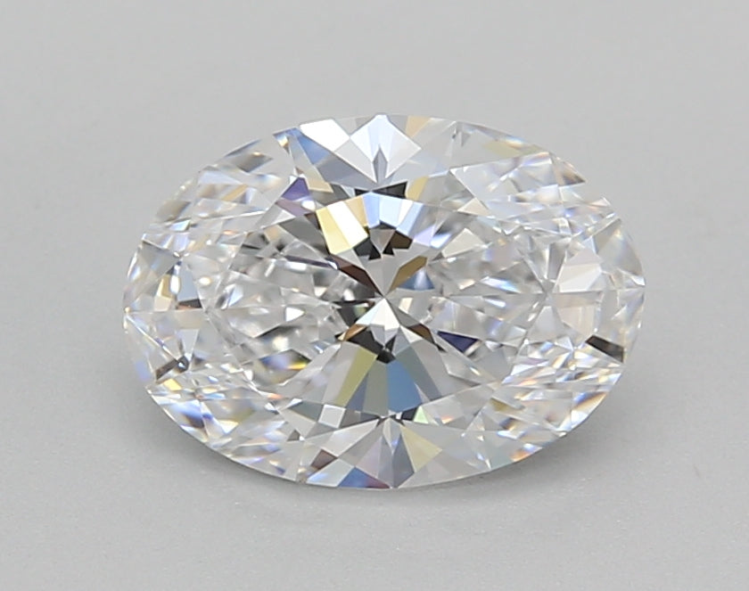 1.52 Carat Oval Shaped, Excellent Cut, D Color, VVS1 Clarity, IGI Certified Lab Grown Diamond