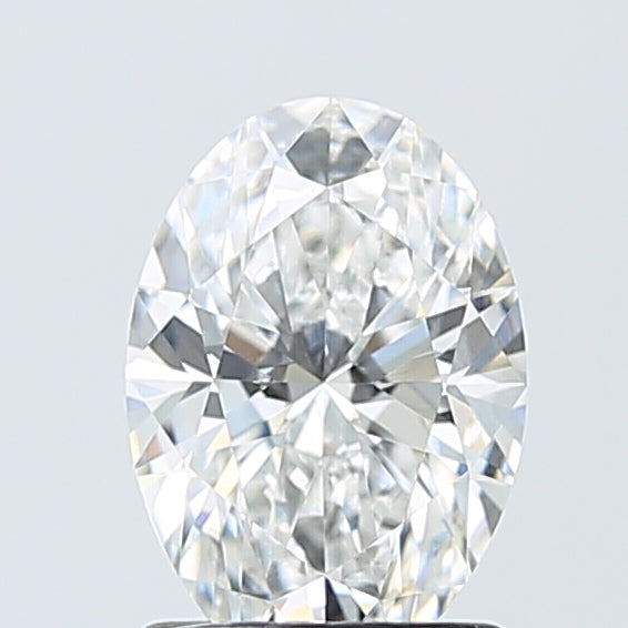 1.52 Carat Oval Shaped, Ideal Cut, D Color, VVS2 Clarity, IGI Certified Lab Grown Diamond