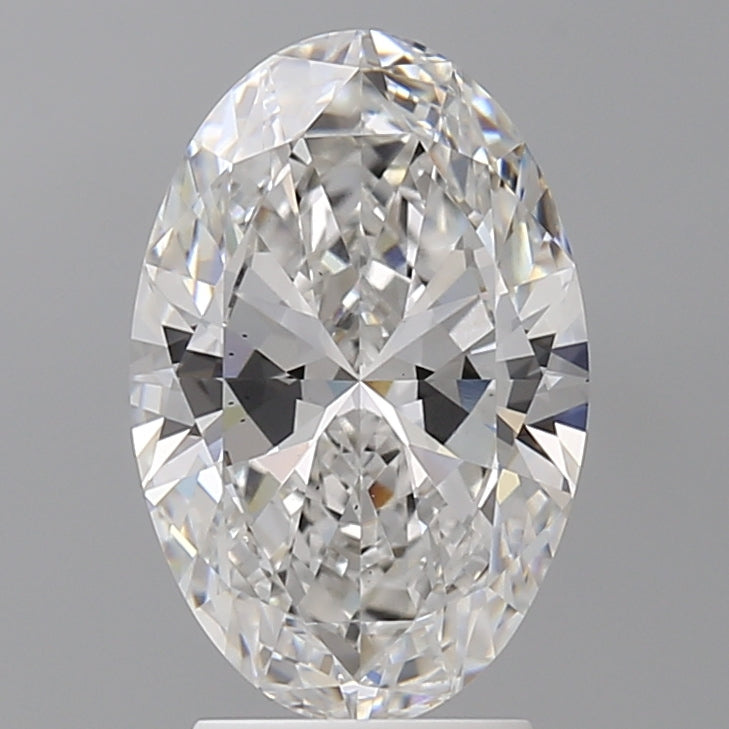 3.06 Carat Oval Shaped, Ideal Cut, E Color, VS2 Clarity, IGI Certified Lab Grown Diamond