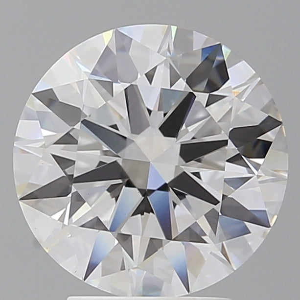 3.59 Carat Round Shaped, Ideal Cut, E Color, VVS2 Clarity, IGI Certified Lab Grown Diamond