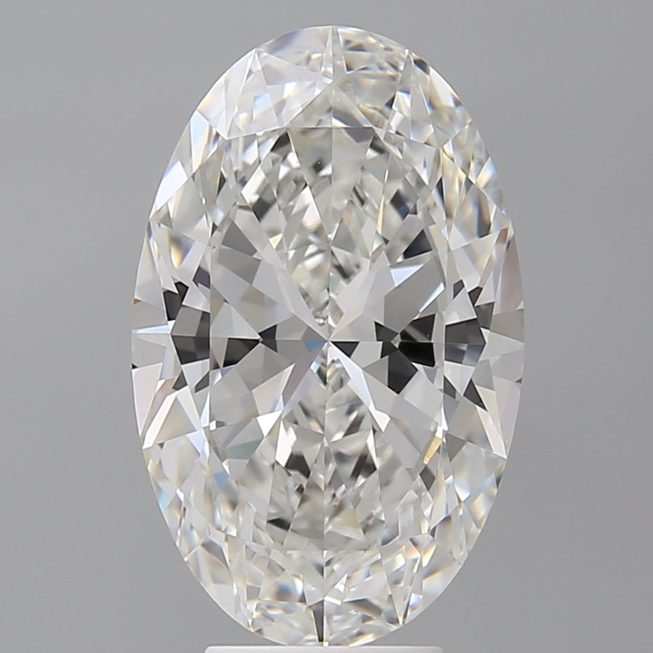 6.02 Carat Oval Shaped, Ideal Cut, E Color, VVS2 Clarity, IGI Certified Lab Grown Diamond