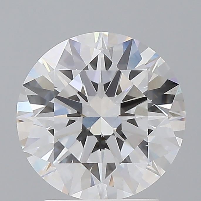 2.53 Carat Round Shaped, Ideal Cut, E Color, VS1 Clarity, IGI Certified Lab Grown Diamond