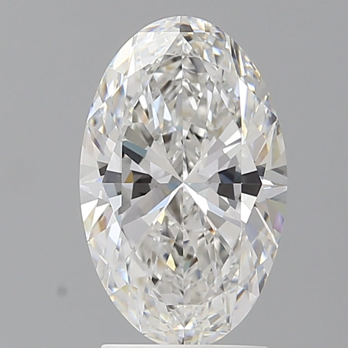 2.51 Carat Oval Shaped, Ideal Cut, E Color, VVS2 Clarity, IGI Certified Lab Grown Diamond