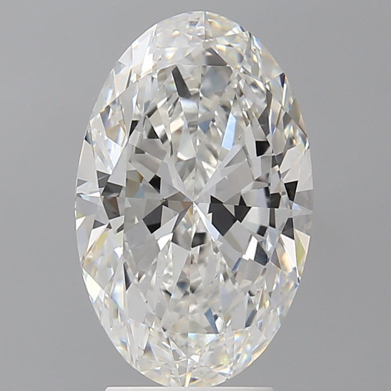 3.60 Carat Oval Shaped, Excellent Cut, E Color, VVS2 Clarity, IGI Certified Lab Grown Diamond