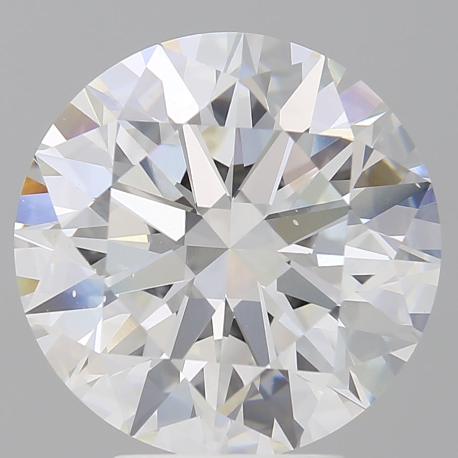 5.00 Carat Round Shaped, Excellent Cut, E Color, VS2 Clarity, IGI Certified Lab Grown Diamond