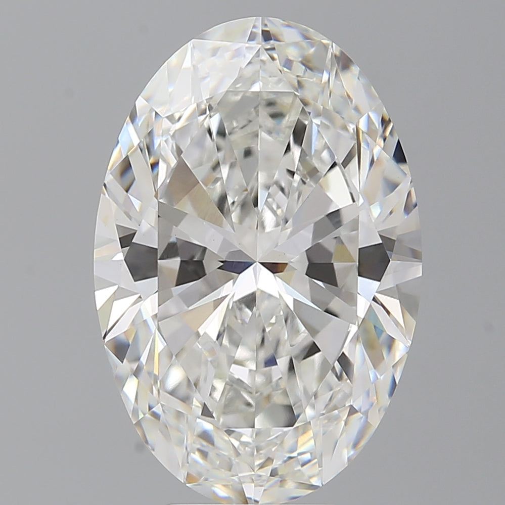 8.54 Carat Oval Shaped, Ideal Cut, F Color, VVS2 Clarity, IGI Certified Lab Grown Diamond