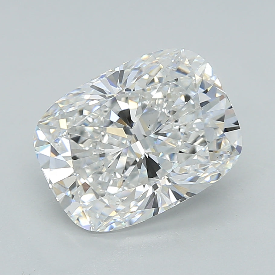 3.05 Carat Cushion Shaped, Ideal Cut, D Color, VS1 Clarity, IGI Certified Lab Grown Diamond