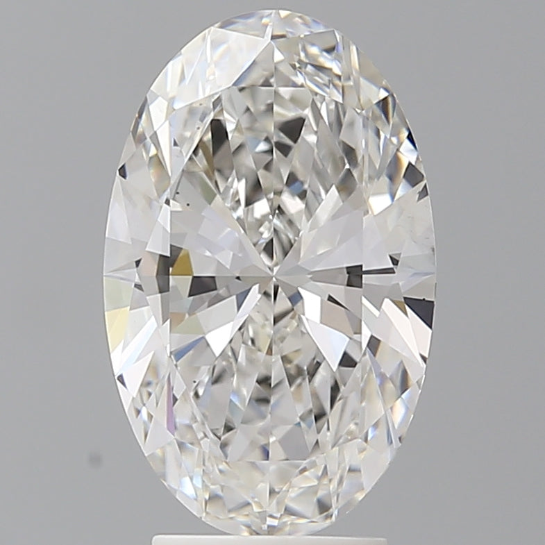 3.56 Carat Oval Shaped, Ideal Cut, F Color, VS2 Clarity, IGI Certified Lab Grown Diamond