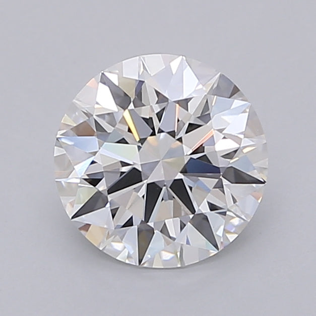 1.54 Carat Round Shaped, Ideal Cut, D Color, VVS2 Clarity, IGI Certified Lab Grown Diamond