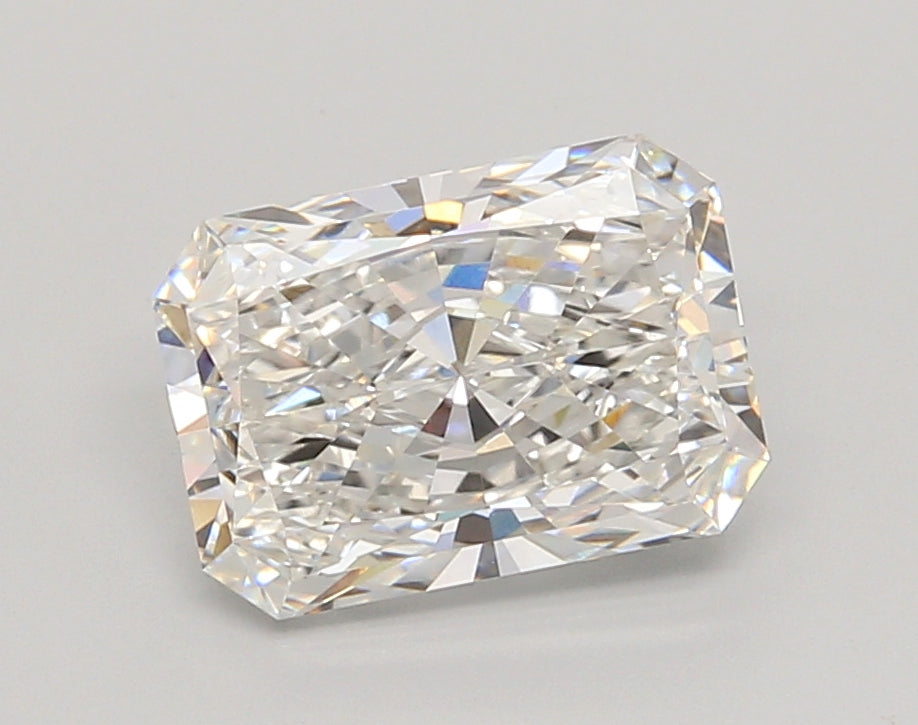 2.53 Carat Radiant Shaped, Ideal Cut, F Color, VVS1 Clarity, IGI Certified Lab Grown Diamond