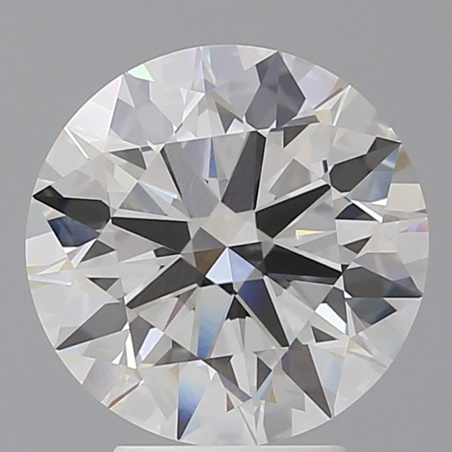 4.05 Carat Round Shaped, Ideal Cut, F Color, VVS2 Clarity, IGI Certified Lab Grown Diamond