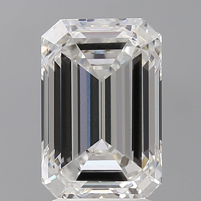 3.58 Carat Emerald Shaped, Ideal Cut, E Color, VS1 Clarity, IGI Certified Lab Grown Diamond