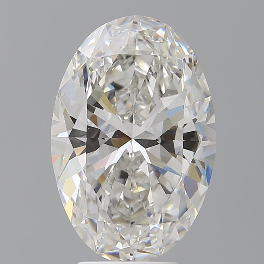 5.54 Carat Oval Shaped, Ideal Cut, F Color, VS1 Clarity, IGI Certified Lab Grown Diamond