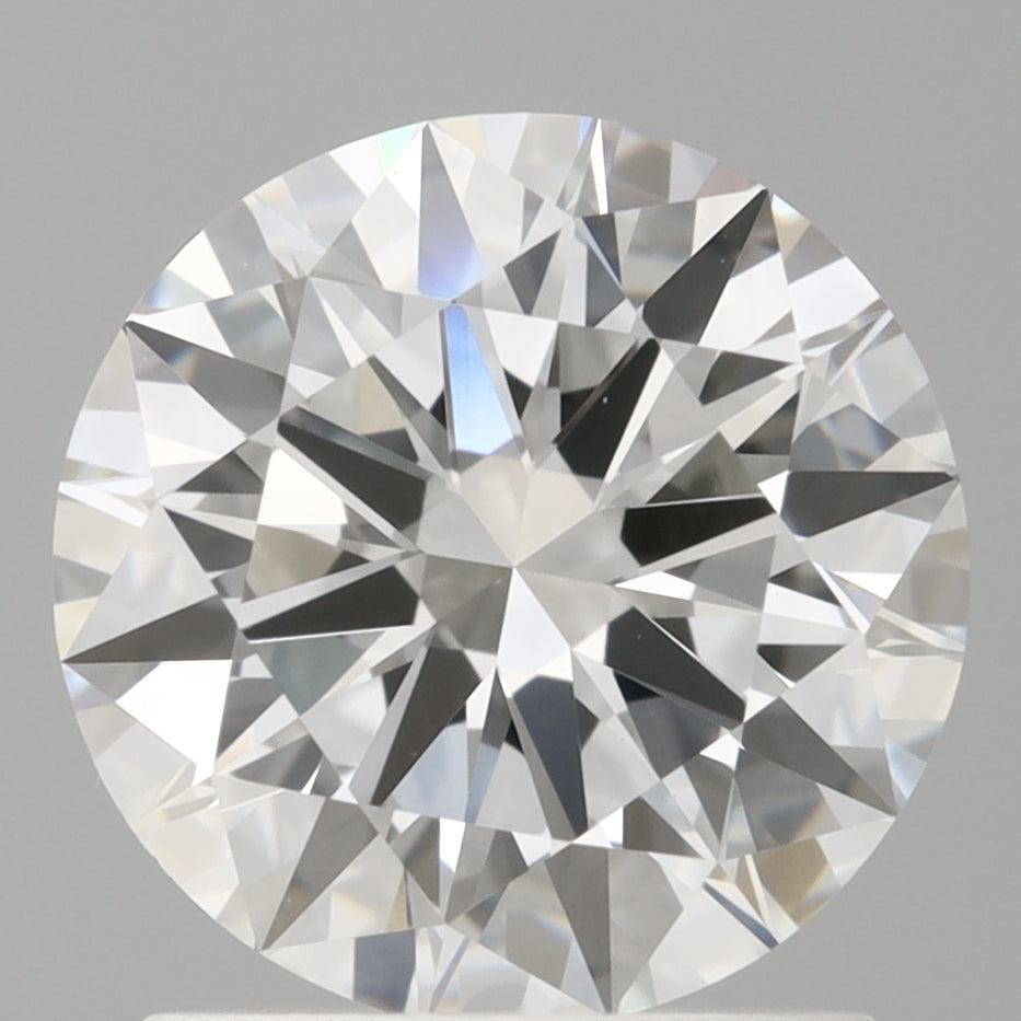 1.50 Carat Round Shaped, Ideal Cut, D Color, VVS2 Clarity, IGI Certified Lab Grown Diamond