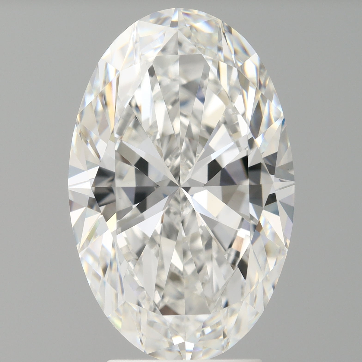 4.05 Carat Oval Shaped, Ideal Cut, E Color, VVS2 Clarity, IGI Certified Lab Grown Diamond