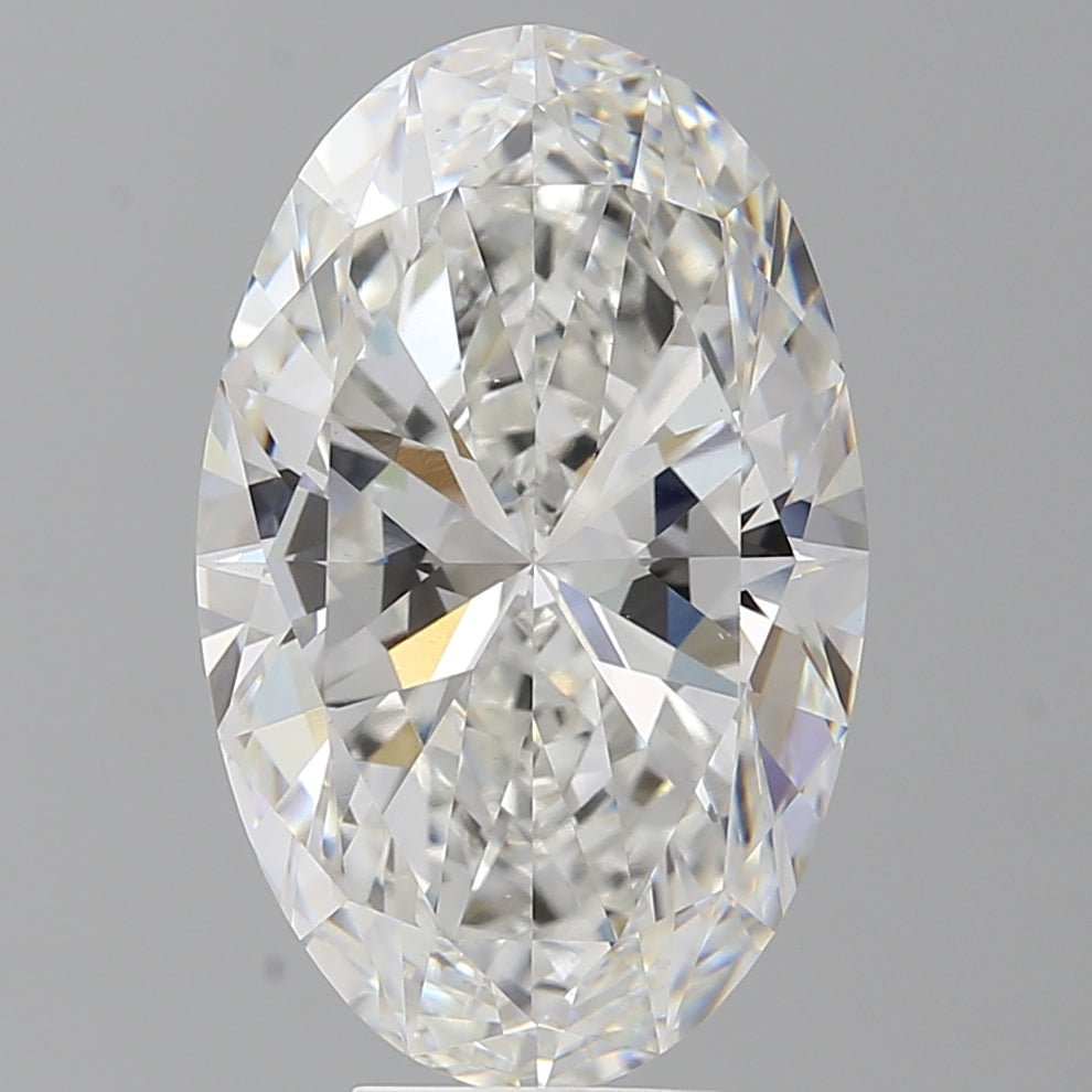 7.51 Carat Oval Shaped, Excellent Cut, F Color, VS1 Clarity, IGI Certified Lab Grown Diamond