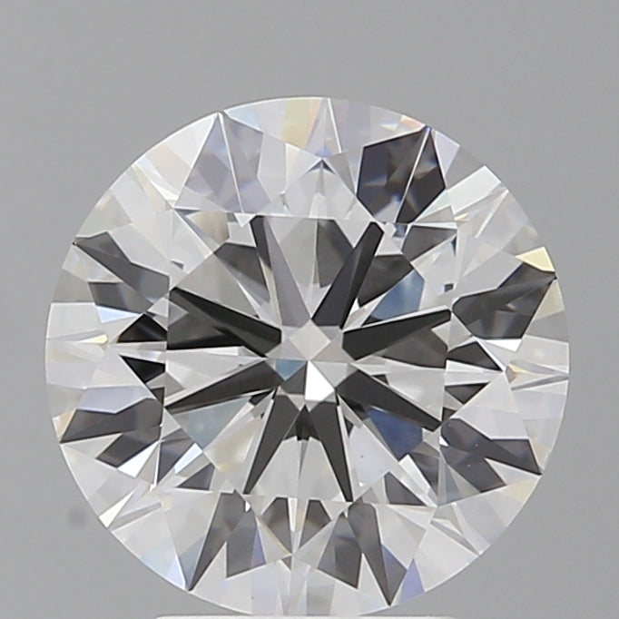 4.01 Carat Round Shaped, Excellent Cut, F Color, VVS2 Clarity, IGI Certified Lab Grown Diamond