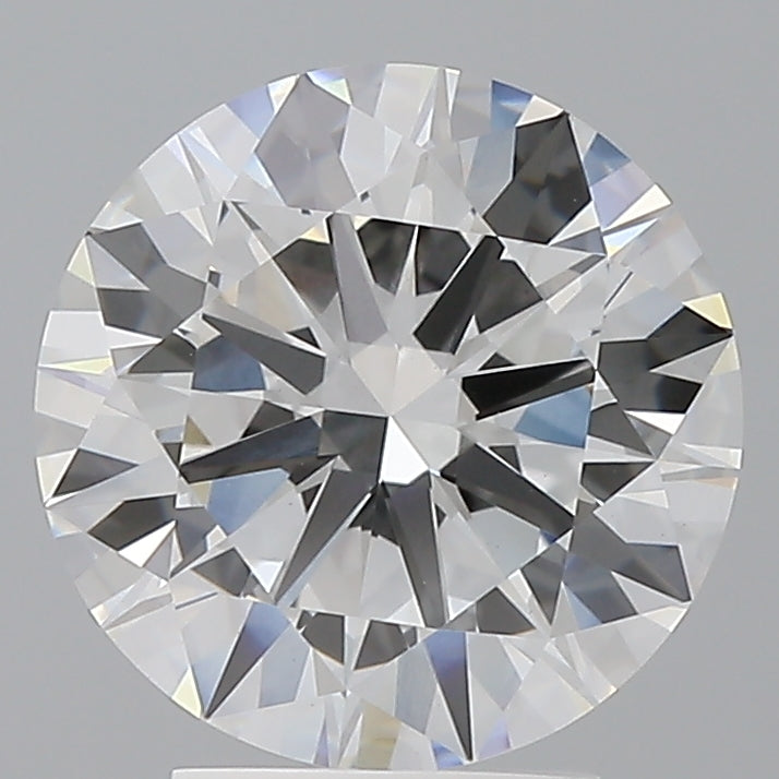 3.53 Carat Round Shaped, Ideal Cut, E Color, VVS2 Clarity, IGI Certified Lab Grown Diamond