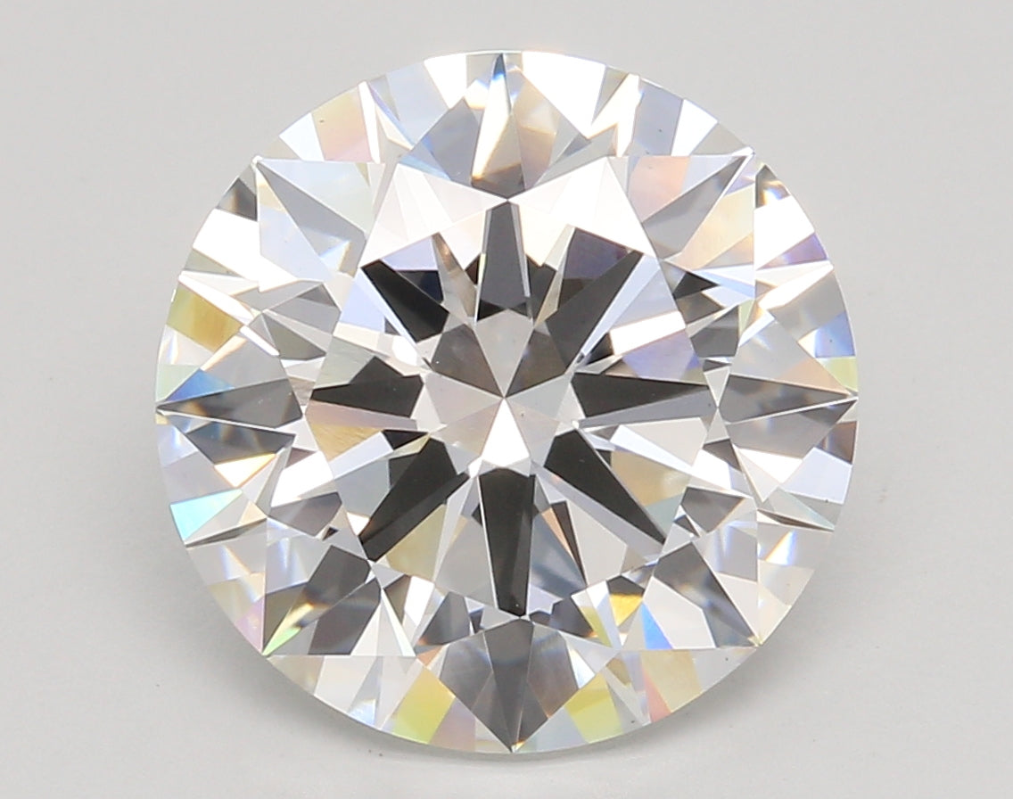 6.53 Carat Round Shaped, Ideal Cut, F Color, VS1 Clarity, IGI Certified Lab Grown Diamond