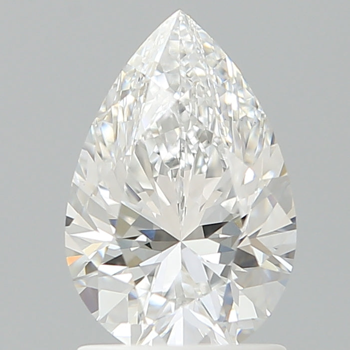 1.56 Carat Pear Shaped, Excellent Cut, D Color, VVS2 Clarity, IGI Certified Lab Grown Diamond