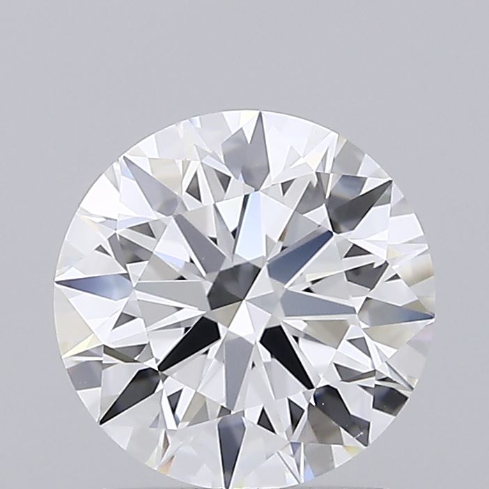 1.58 Carat Round Shaped, Ideal Cut, D Color, VS1 Clarity, IGI Certified Lab Grown Diamond