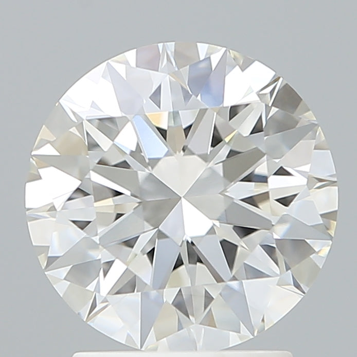 2.29 Carat Round Shaped, Excellent Cut, F Color, VVS1 Clarity, IGI Certified Lab Grown Diamond