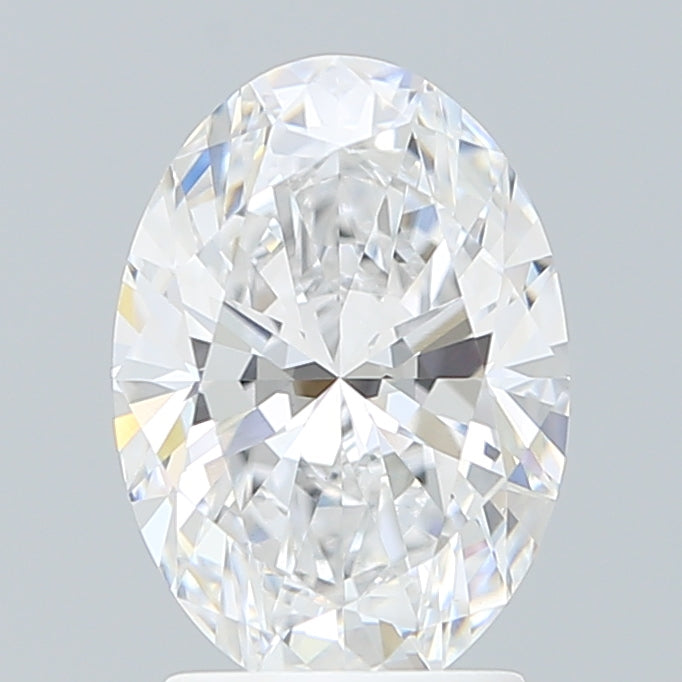 2.27 Carat Oval Shaped, Ideal Cut, D Color, VVS2 Clarity, IGI Certified Lab Grown Diamond