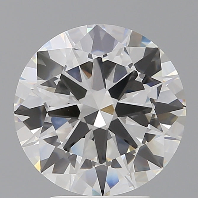 4.01 Carat Round Shaped, Excellent Cut, E Color, VVS2 Clarity, IGI Certified Lab Grown Diamond