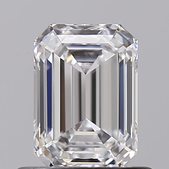 0.71 Carat Emerald Shaped, Ideal Cut, E Color, VS1 Clarity, GIA Certified Lab Grown Diamond