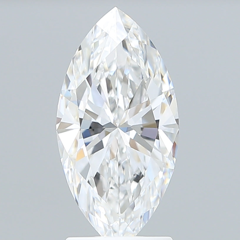 2.25 Carat Marquise Shaped, Ideal Cut, E Color, VVS2 Clarity, IGI Certified Lab Grown Diamond