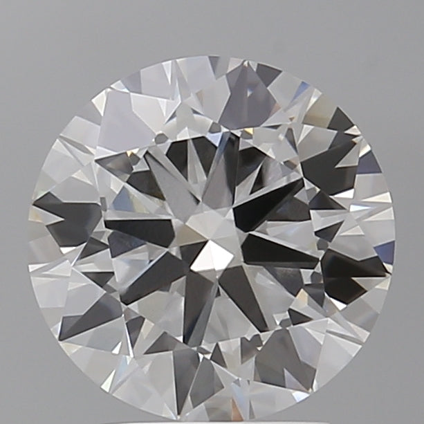 3.00 Carat Round Shaped, Ideal Cut, E Color, VVS2 Clarity, IGI Certified Lab Grown Diamond