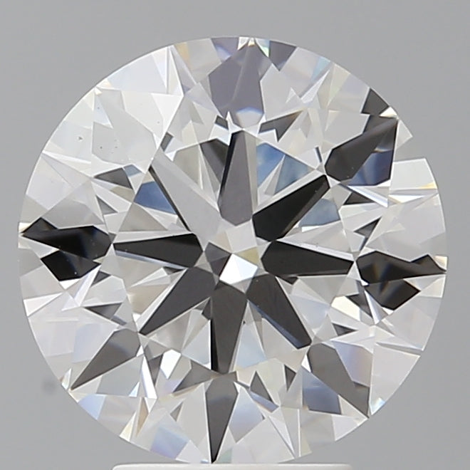 4.51 Carat Round Shaped, Ideal Cut, F Color, VVS2 Clarity, IGI Certified Lab Grown Diamond