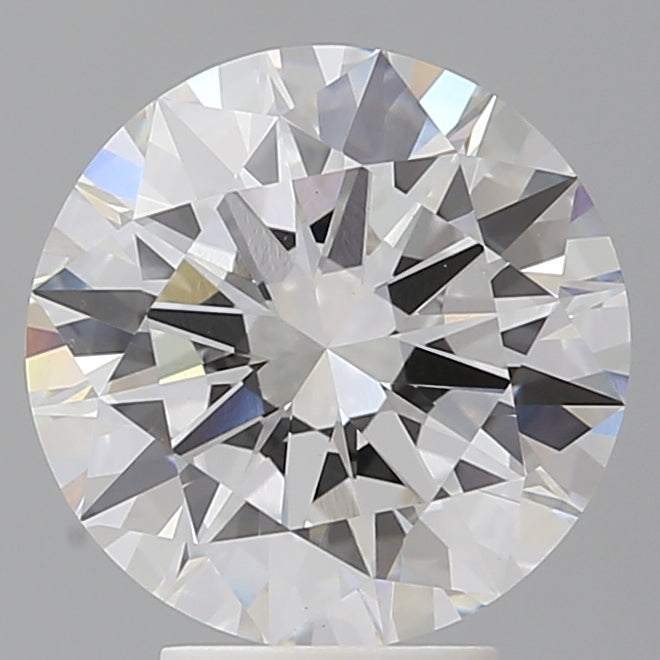 4.52 Carat Round Shaped, Excellent Cut, E Color, VVS2 Clarity, IGI Certified Lab Grown Diamond