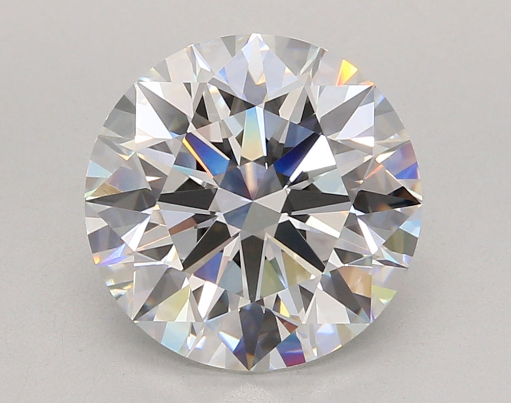 5.04 Carat Round Shaped, Ideal Cut, E Color, VVS2 Clarity, IGI Certified Lab Grown Diamond