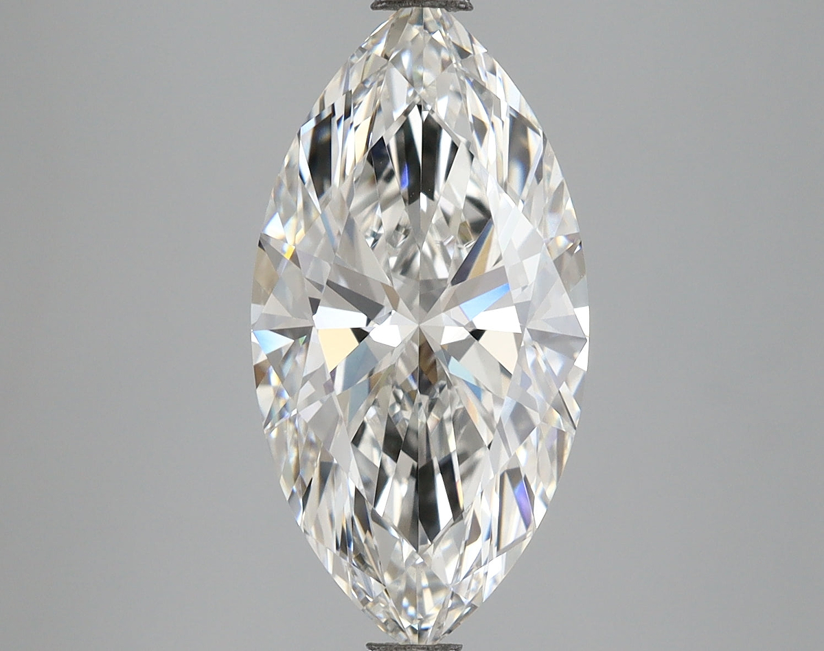 4.09 Carat Marquise Shaped, Ideal Cut, E Color, VS1 Clarity, IGI Certified Lab Grown Diamond