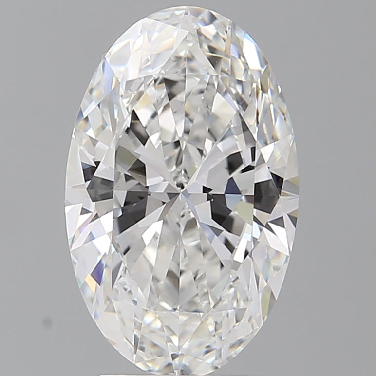 3.60 Carat Oval Shaped, Ideal Cut, E Color, VS1 Clarity, IGI Certified Lab Grown Diamond