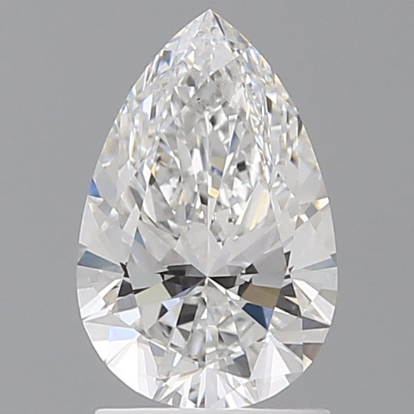 1.60 Carat Pear Shaped, Ideal Cut, E Color, VVS2 Clarity, IGI Certified Lab Grown Diamond