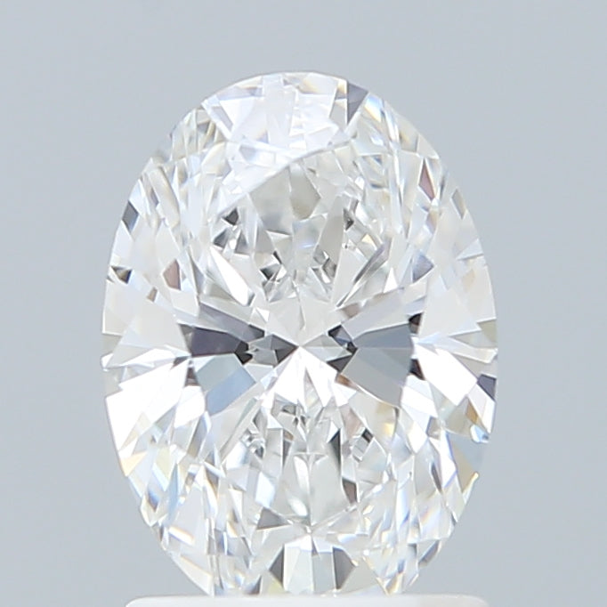 1.52 Carat Oval Shaped, Excellent Cut, D Color, VVS2 Clarity, IGI Certified Lab Grown Diamond