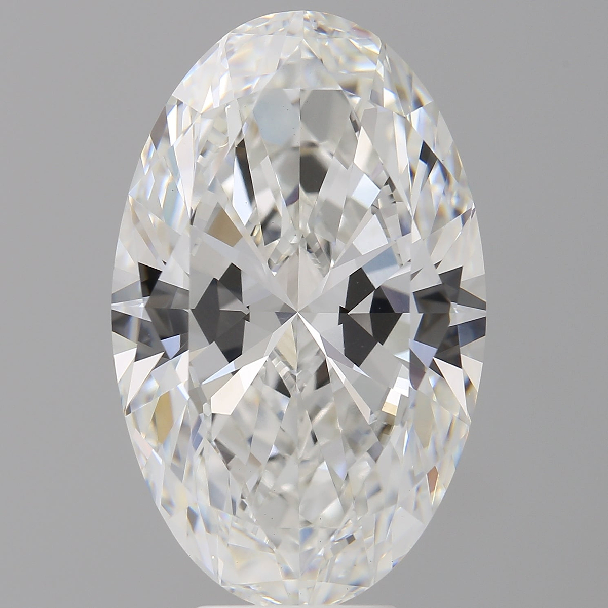 8.04 Carat Oval Shaped, Ideal Cut, F Color, VVS2 Clarity, IGI Certified Lab Grown Diamond