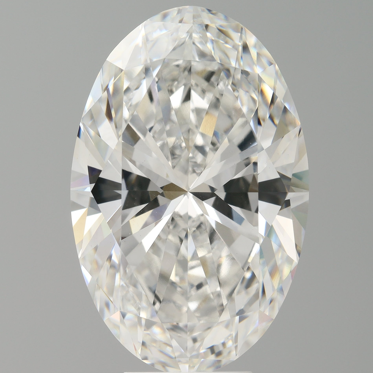 8.05 Carat Oval Shaped, Ideal Cut, E Color, VVS2 Clarity, IGI Certified Lab Grown Diamond