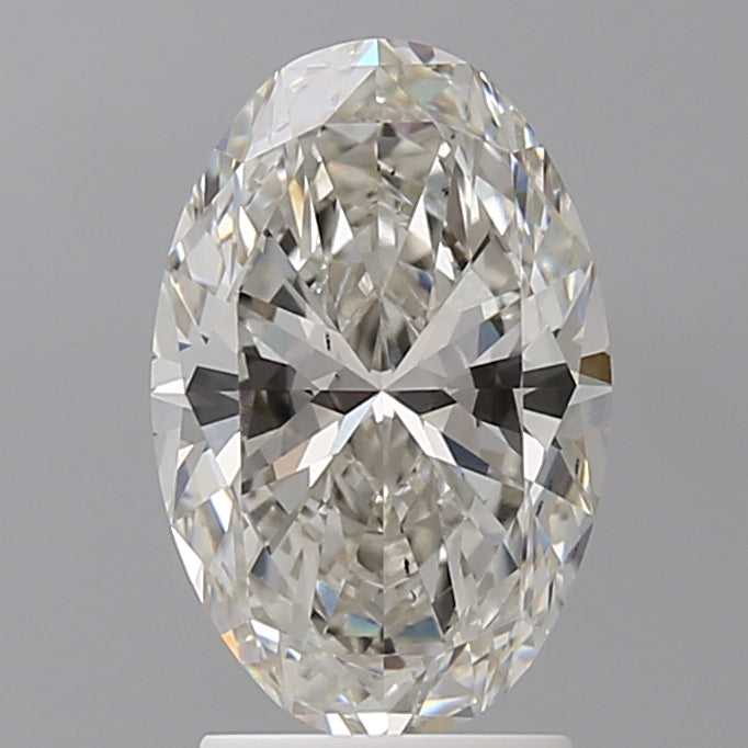 2.51 Carat Oval Shaped, Ideal Cut, G Color, VS1 Clarity, IGI Certified Lab Grown Diamond