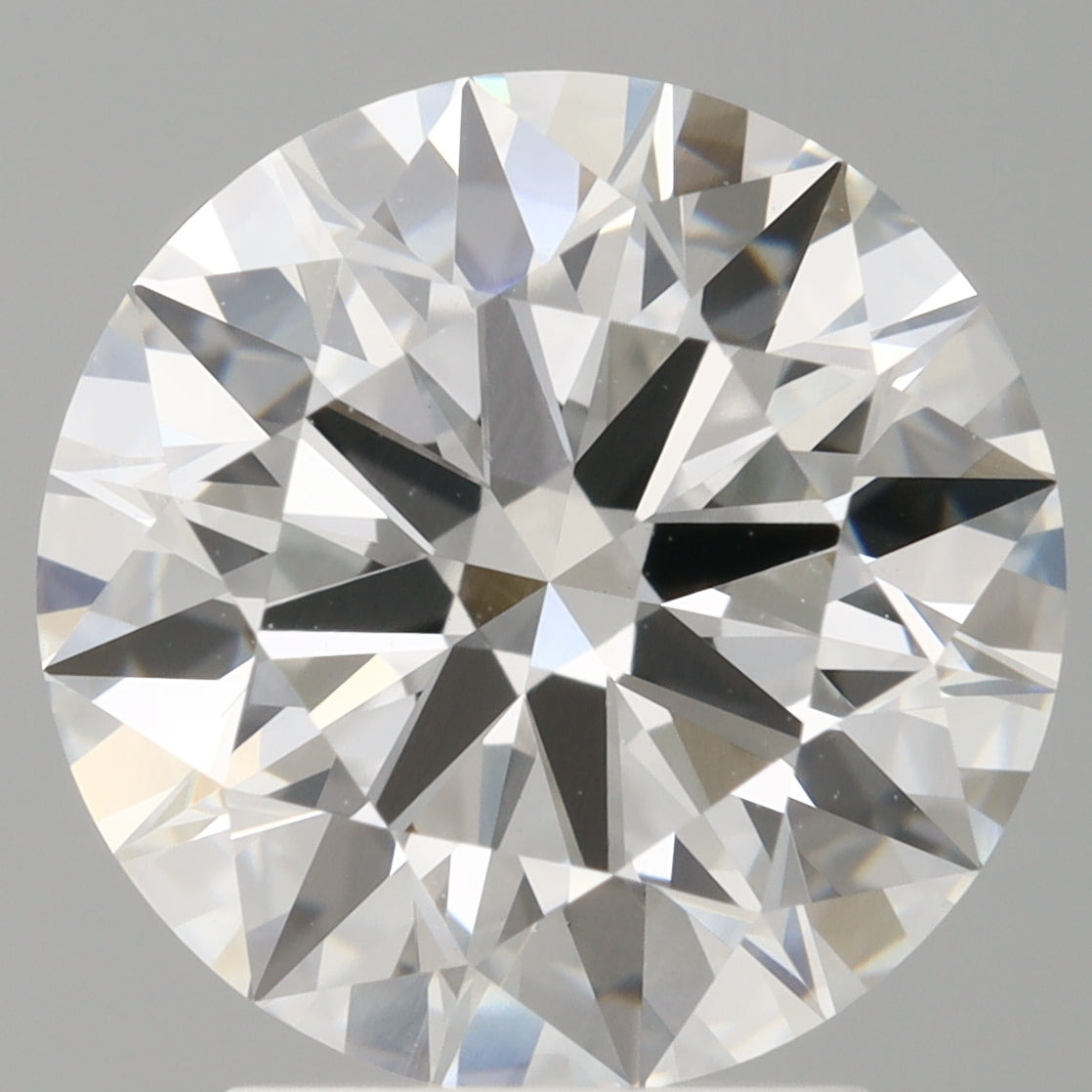 3.10 Carat Round Shaped, Ideal Cut, E Color, VVS2 Clarity, IGI Certified Lab Grown Diamond